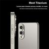 For Samsung Galaxy S25 Edge Case Skin Touch AG PC+TPU Phone Back Cover