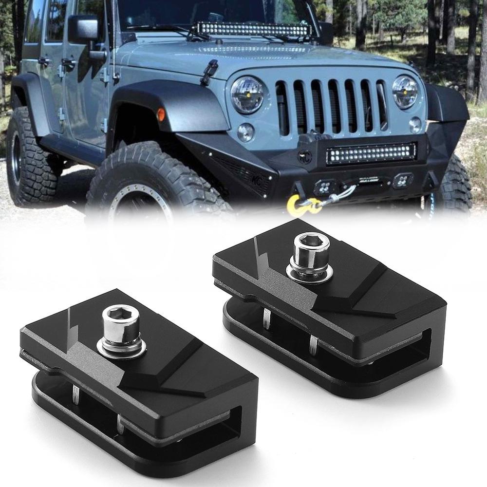 2PCS Universal Led Work Light Pods Mounting Bracket With Wrenches For Off Road Truck Adjustable Ditch Light Brackets Hood Mount