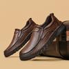 Fashion Genuine Leather Loafers for Men Comfortable Casual Shoes Breathable Male Driving Footwear Moccasin Non-Slip Walking Hiking Shoes