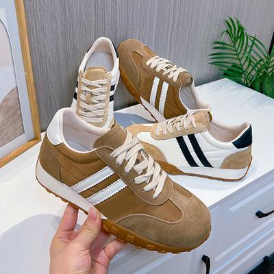 Кожаные туфли Gump Shoes Весенние туфли Немецкие кроссовки Женские плоские спортивные туфли