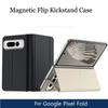 For Google Pixel Fold Magnetic Flip Kickstand Leather Phone Case For GOOGLE Pixel Fold G9FPL Book Stand Shockproof Cover For Google Pixel Fold Fundas