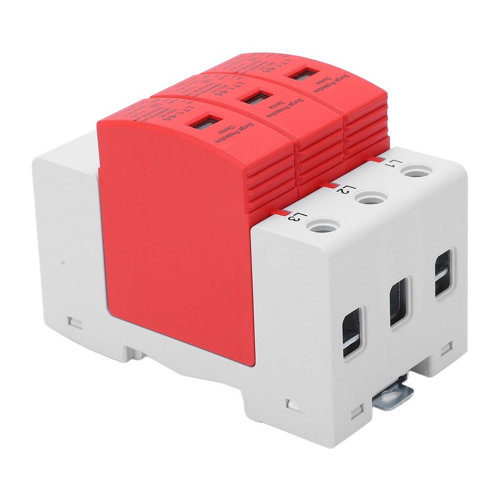 Surge Protective Device 3P Voltage Protection Arrester Protector 385V AC 30?65KA for Home
