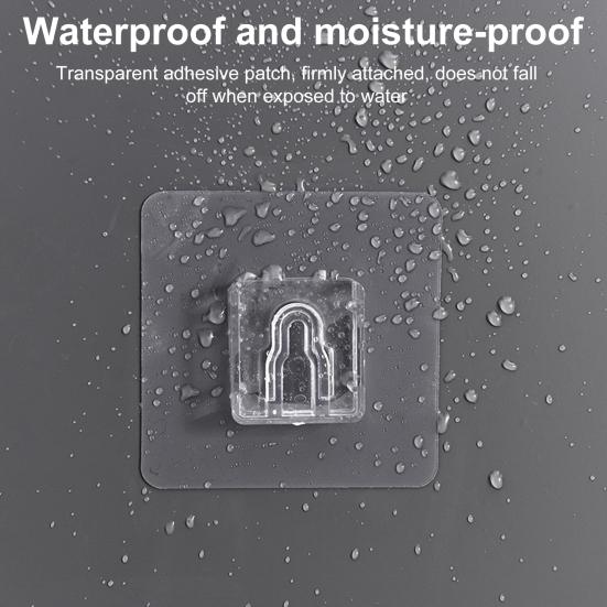 Wall Mounted Mop Organizer Broom Holder Strong Load-bearing Non-Slip Design Waterproof Mop