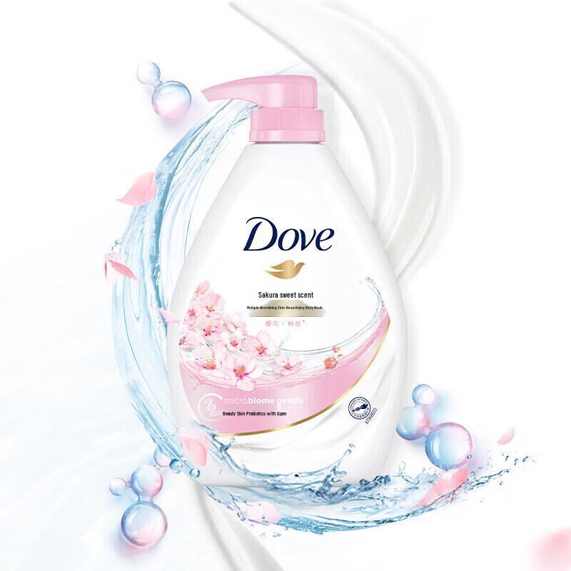 Dove 720 г Гель для душа «Цветок вишни» со сладким ароматом