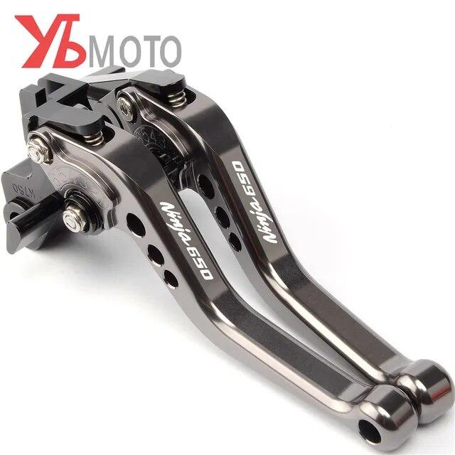 Мотоциклетные тормозные рычаги с ЧПУ для KAWASAKI NINJA 650 650R ninja650 2017 2018 2022, аксессуары