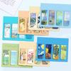 Creative Magnetic Bookmarks 4pcs Aesthetic Stationery Book Accessories Student Reading Marker Retro Literary Teacher'S Day Gift