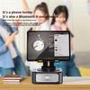 Беспроводная подставка-динамик 3-в-1 с Bluetooth 5.3 для iPad, планшета, держатель для мобильного телефона, складная подставка, поддержка, зарядка Power Bank для видеовстреч, прямых эфиров