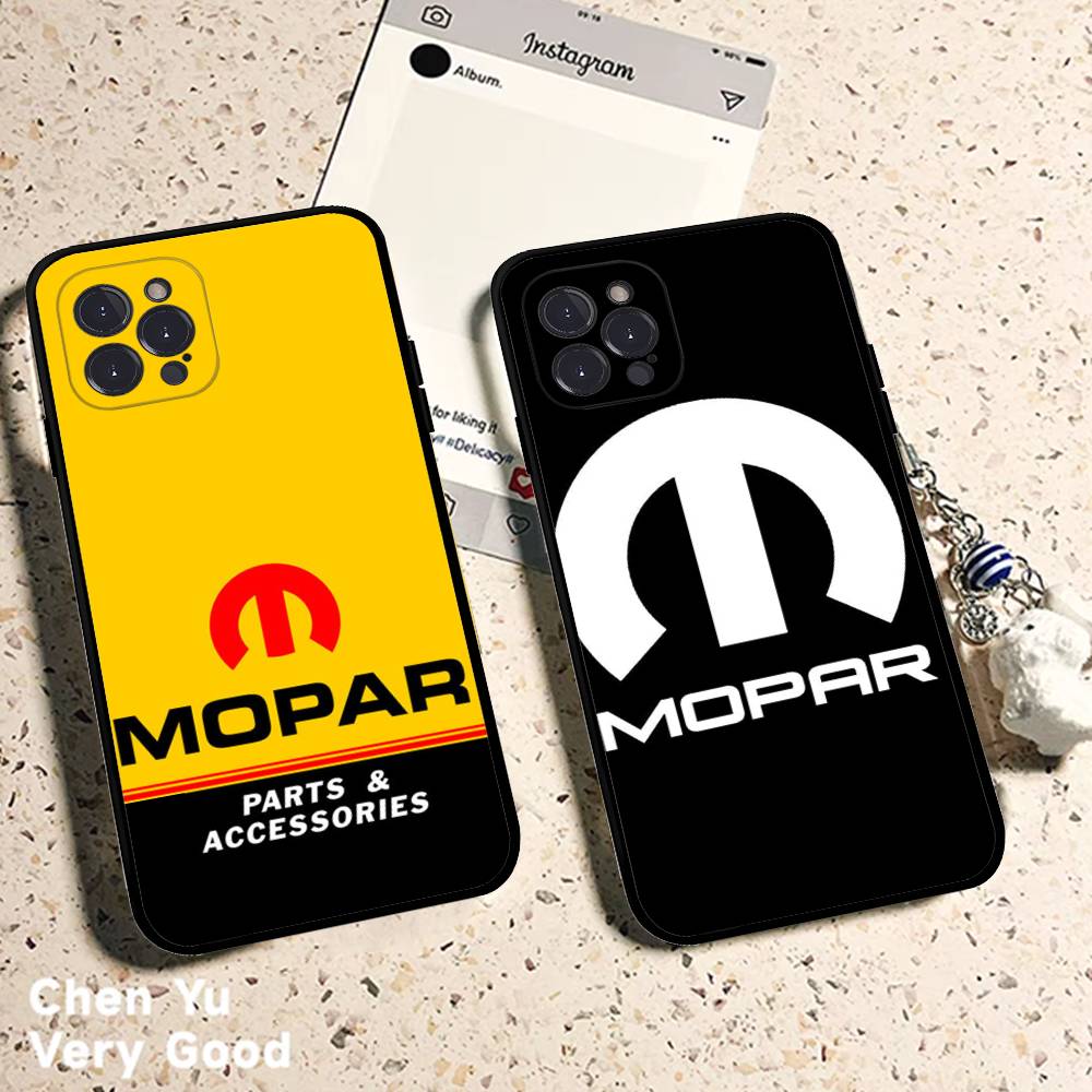 M-MOPAR For IPhone 17 16 15 14 13 12 11 Pro Max 13 17Air Shockproof Soft Phone Cases Coque