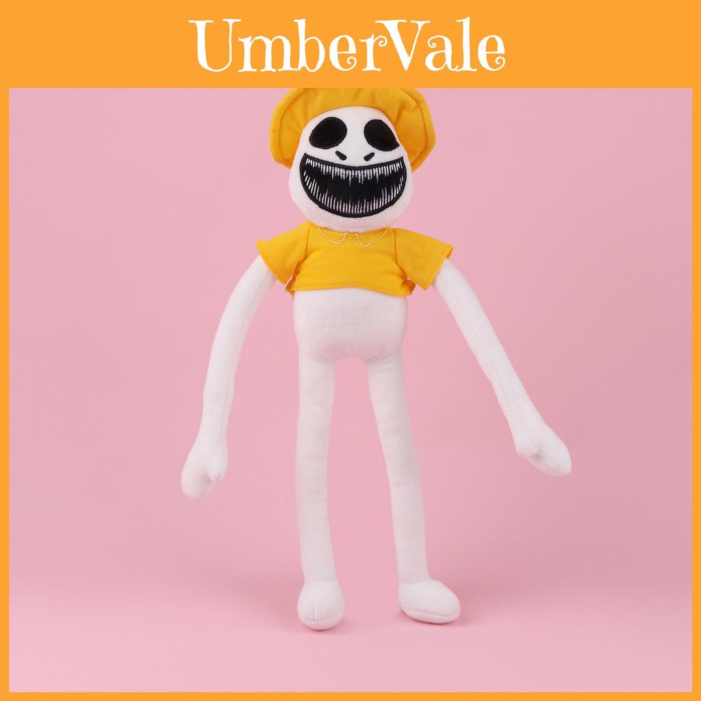 Zoonomaly Plush Odd Animal Park Stuffed Zoo Guard Doll Short Plush Cartoon Character Other Pp Cotton Customized White Yellow 48*7*40cm