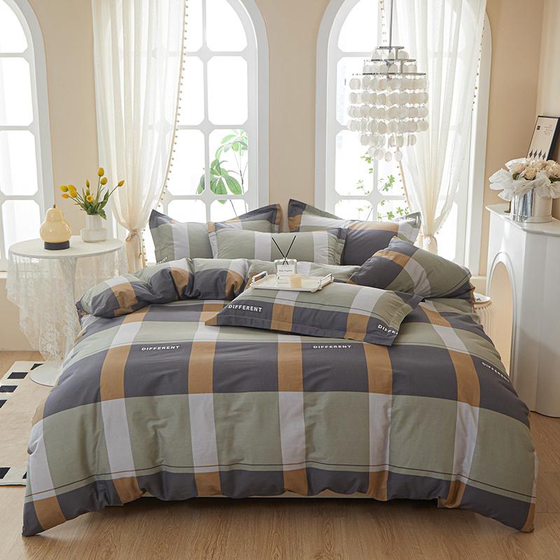 Комплект постельного белья с цветочным рисунком из 100% хлопка с узором в стиле сада, комплект постельного белья размера «queen size», пододеяльник с наволочками на все сезоны