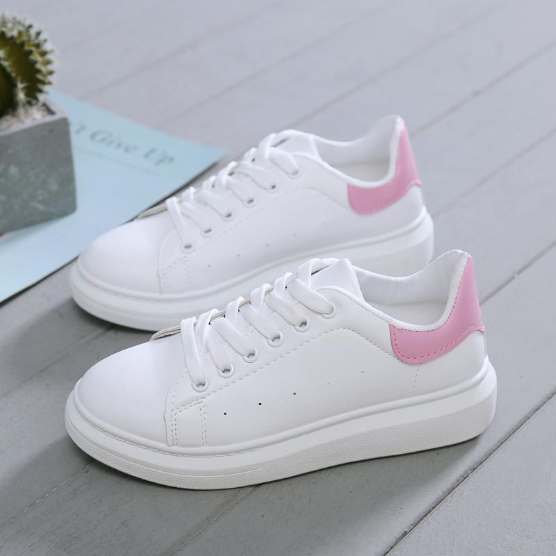 Female Students Running Sneakers Casual Platform Board Shoes