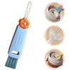 3 In 1 Cup Lid Cleaning Brush, Cup Cleaning Brush Portable Crevice Cleaning Brush Set for Baby Bottle Gap Tight Spaces Cup