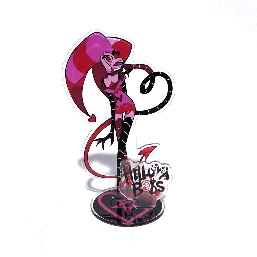 15СМ Фигурка Hazbin Hotel Helluva Boss Стенд Акриловые Фигурки Вагги Настольная Подставка Фигурка Набор Украшений Подарки