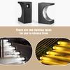 Solar Led Stair Light Outdoor Lamps Lights Powered Step Lamp Waterproof Garden Porch Shape Courtyards Decor Resistance For Patio