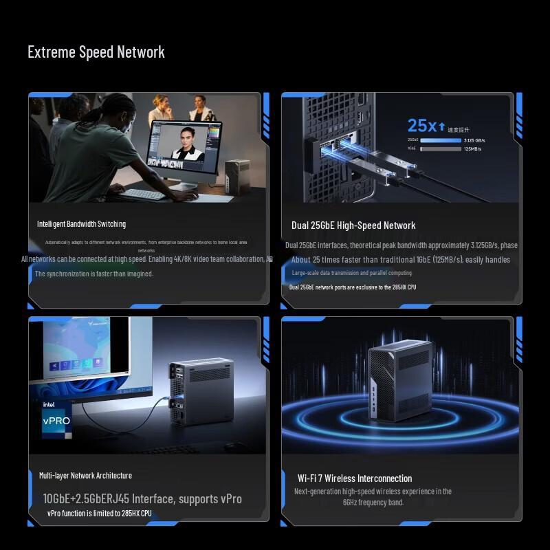 Мини-ПК MINISFORUM MS-02U (Китайская версия)