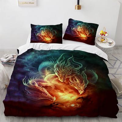 Kemila 3D HD Digital Dragon домашний текстильный комплект постельного белья, пододеяльник, наволочка, США/Великобритания/Австралия, одиночный комплект для спальни Queen King