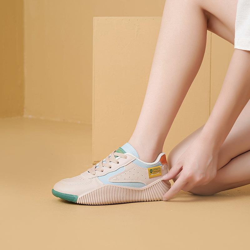2023 осенние новые маленькие белые туфли, студенческие туфли для досок, спортивная обувь для бега и отдыха