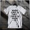 Hip Hop T-shirt Street Hustle Boss Mobbin Gangster Mobster Music and Life Tee