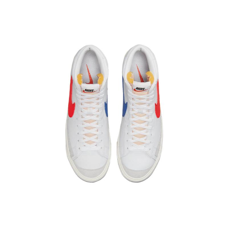 Nike Кроссовки Nike Blazer Mid '77 Vintage 'Vintage Mismatched Swoosh Blue Red' Обувь для скейтборда BQ6806-117