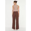 Black Wide Leg Woven Trousers Twoaw21pl0076