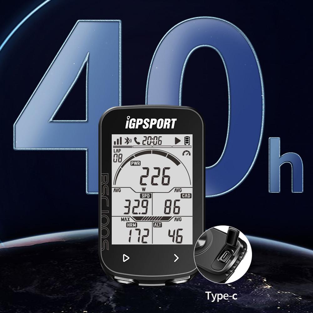 IGPSPORT GPS BSC100S 2,6-дюймовый дисплей велосипедные компьютеры беспроводной спидометр велосипедный цифровой