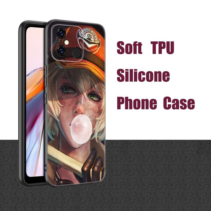Game Final Fantasy Black Silicone Phone Case For Xiaomi Redmi 7A 8A 9A 10A 11A 9C 10C 12C 13C 11 Prime A1 A2 + 12 4G Note 9T 12R