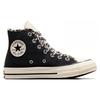 Converse Chuck Taylor Удобные Универсальные Прочные Амортизирующие Высокие Кеды из Канваса Женские Кроссовки Черные A05356C