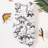 3-24 Months Newborn Jumpsuit Clothing Dinosaur Print Jumpsuit Clothing Baby Boy and Girls Baby Rompers Soft Baby Clothes