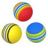 10Pcs Colorful Soft EVA Golf Ball Indoor Exercise Sport Training Tool Accessory