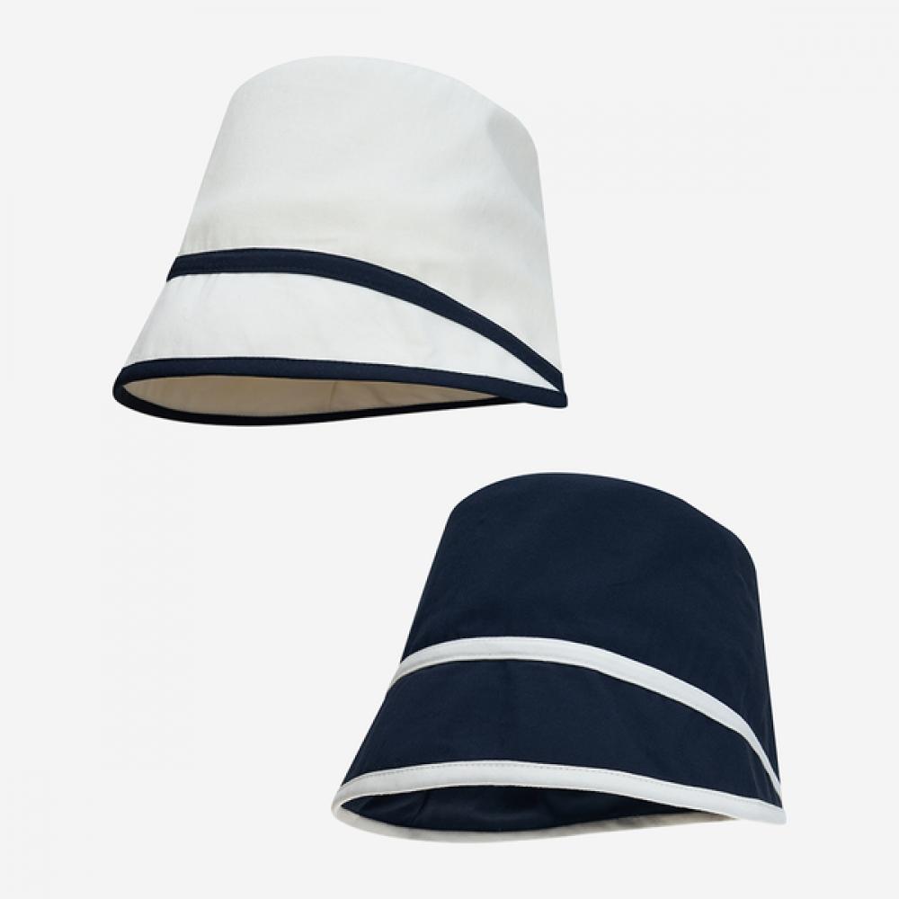 Allincomplete Contrast Line Moon Bucket Hat 2 Colors