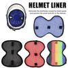 Мягкая нескользящая вставка для шлема мотоцикла, сотовая вставка для мотоциклов, дышащая сетчатая влагоотводящая подкладка для шлема, изоляционная накладка