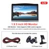 5-дюймовый автомобильный монитор AHD CVBS, ЖК-дисплей 1080P 720P для камеры заднего вида, система помощи при парковке с циклической записью
