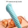 Roller Long Handle Cozy Grip Stainless Steel Roller Blade Slicing Bakery Tool Pancake Wheel Divider Pizza Cake
