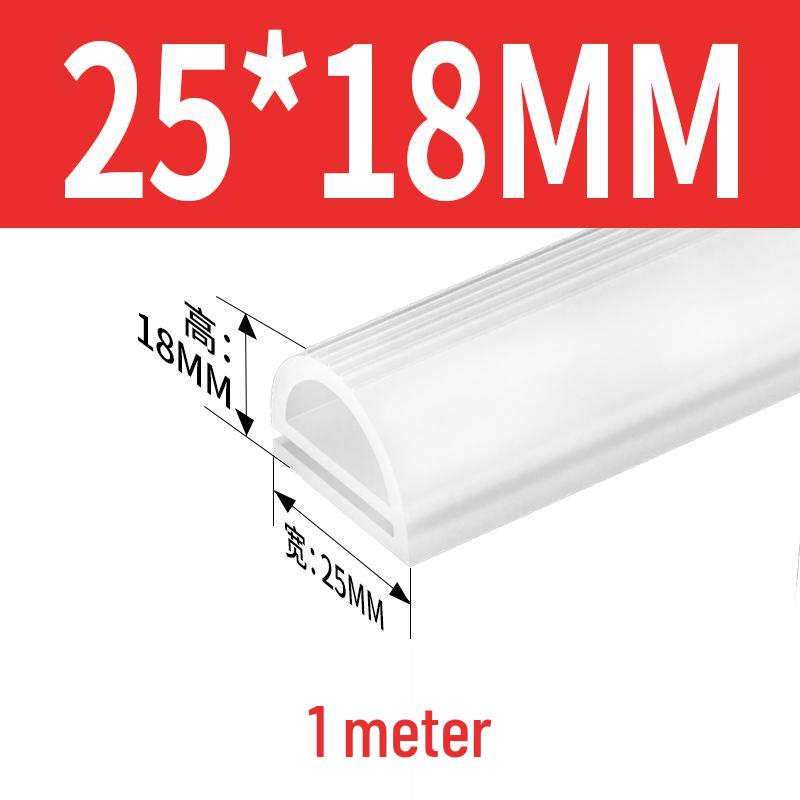 Термостойкая силиконовая резиновая E-лента для уплотнения духовки, доступна в ширине 12-25 мм