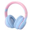 Bluetooth Headphone ANC Active Noise Cancelling 3.5mm Wired Gaming Headset with Noise Reduction Microphone Blue
