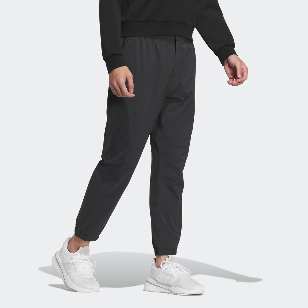 adidas Мужские вязаные спортивные штаны черные умеренно зауженные IA8131