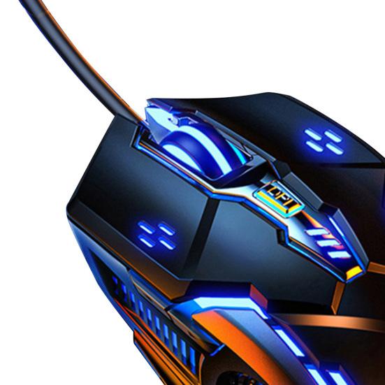 G5 Проводная мышь Бесшумная Компьютерные аксессуары RGB-подсветка Эргономичная USB 3200DPI Киберспорт Механическая