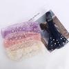 Design Flower Women Hair Accessories Organza Headband Korean Style Hair Wear Wide Side Hairband