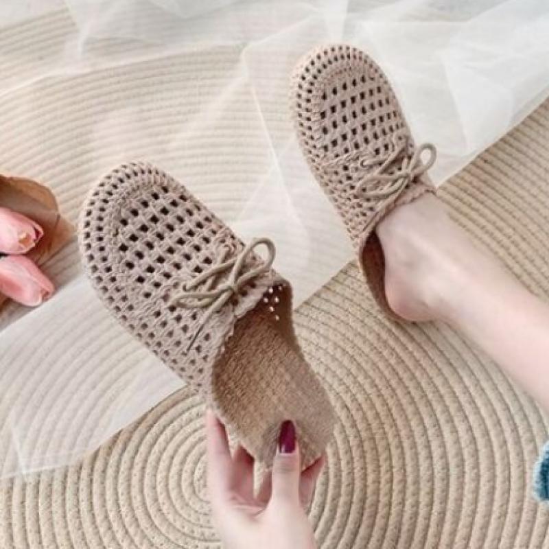 New ArrivalS Open Run Women S Waterproof Rattan Summer Slipper