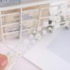 5 рулонов 1,8" * 3,23" Милые прозрачные декоративные наклейки с ромашками середины лета, материалы для DIY и бумажные ленты