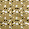 Cotton Flex Light Brown Fabric Poker Card Quilting Supplies Print Sewing Fabric By The Yard 40 Inch