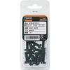 TRUSCO Low Head Hexagon Socket Bolt Black Dyed Fully Screw M5 X 20 16 Pieces B081-0520