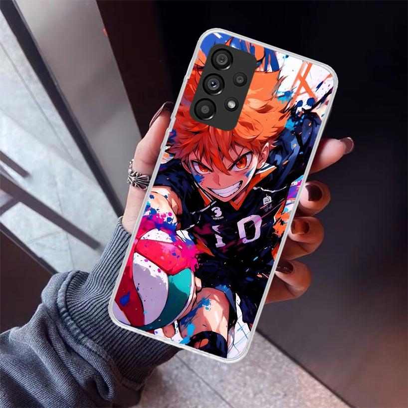 Haikyuu Oya Volleyball Anime Phone Case For Samsung Galaxy A17 A57 A37 A16 A26 A36 A56 A15 A25 A35 A55 A14 A13 A54 A53 A34 A24 A