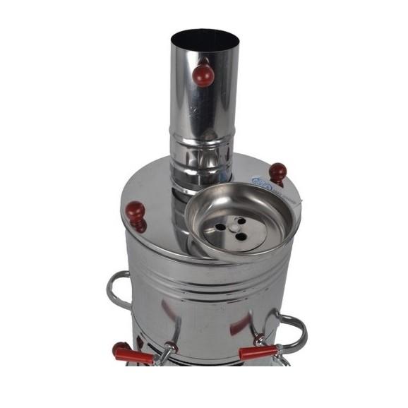 Самовар 3,5 л. Двойной кран