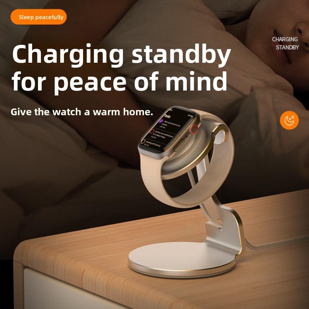 Compact Size Magnetic Smartwatch Charger Magnetic Design Charging Holder Home Use