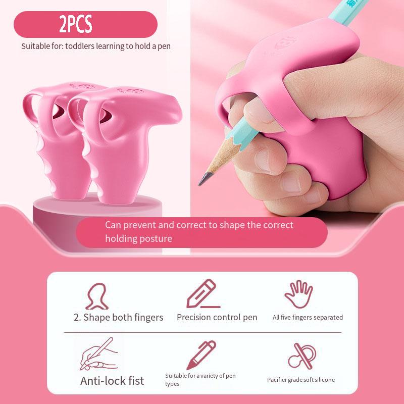 Новый детский пенал для коррекции осанки, мягкий силиконовый чехол для коррекции осанки, для практики письма