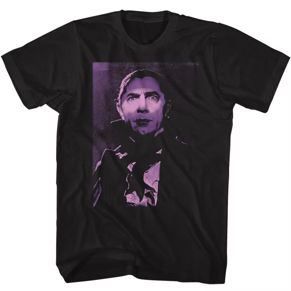 new Summer Horror TShirt Unisexs Retro Patterned LooseFitting Streetwear
