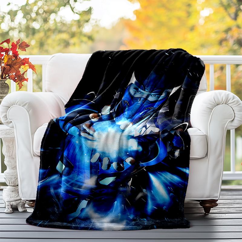 SubZero Flannel Blanket Soft All-Season Throw, Design for Camping, Car Travel, Hiking Sofa, Bed, Office Perfect Gift for Parties