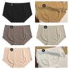 FINETOO Seamless Panty For Women Mid Waist Underwear Comfortable And Antibacterial Briefs