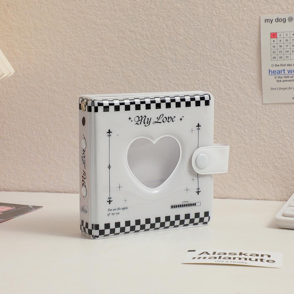 Новый Kawaii Love Heart Butterfly Карманный блокнот Kpop Фотокарта DIY Книга Журнал Дневник Планировщик Пуля Школьные канцелярские принадлежности